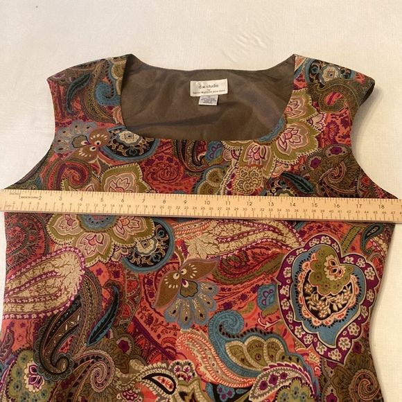 d w studio Dress Paisley Midi Dress - Picture 9 of 12